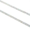 thumbnail image 3 of Chaîne à strass AB brillante, 1 yard, 2 rangées, longueur 90 cm, pour bijoux DIY, décoration de gâteau de mariage, 3 of 4