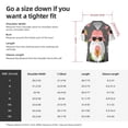 thumbnail image 5 of Susaid Summer Gnome 1 Print Men's Polo Shirts Button Down Short Sleeve Casual Summer Beach Vintage Shirts for Men-Medium, 5 of 5