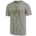 thumbnail image 2 of Men's Gray Oklahoma Sooners Prestige Tri-Blend T-Shirt, 2 of 3