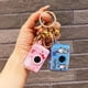 thumbnail image 4 of Llavero ligero llevado del bolso del juguete de los regalos promocionales creativos de la cadena de la hebilla de la llave de la campana de Sanrio de la cámara de sonido, 4 of 4