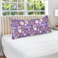 thumbnail image 4 of GZHJMY Halloween Pillowcase Plush Pillowcase for Hair and Skin, Soft Standard Size Pillow Cases Zippered Queen Pillow Case Set of 1-20x40in Home Decor, 4 of 7