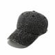 thumbnail image 1 of Gorra de béisbol de algodón liso con estampado de leopardo lavado, 1 of 1