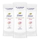thumbnail image 1 of Dove 0% Aluminum Free Deodorant 24-hour Odor Protection Rose Petals Deodorant for Women, 2.6 Ounce (Pack of 3), 1 of 8