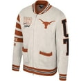 thumbnail image 2 of Unisex The Wild Collective Cream Texas Longhorns Wild Collective Full-Zip Jacquard Sweater, 2 of 3