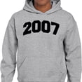 thumbnail image 2 of 2007 College Style Hoodie Sweatshirt Unisex 4X-Large Grey, 2 of 5
