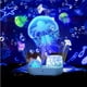 thumbnail image 2 of Proyector de luz nocturna estrellada de galaxia con Bluetooth, lámpara de noche de música 3D giratoria colorida del océano para niños, regalo de Navidad para bebés, 2 of 4