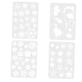 thumbnail image 1 of Plantilla de plantillas,Conjunto de plantillas de plantillas de pintura de arte Decoración para el hogar,Plantillas de plantillas de pintura de dibujo reutilizables DIY,Cuaderno Rociado de SM SunniMix Plantilla de plantillas, 1 of 8
