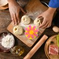 thumbnail image 2 of 2Pcs Steam Bun Makers Baking Pie Mold Flower Pastry Mold Baozi Making Mold Baking Tool, 2 of 8