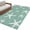 Green, variant on Orange Starfish Coastal Round Living Room Rugs 6 ft, Summer Beach Nautical Sea Ocean Washable Area Rug with Non-Slip Sturdy Edge Binding Round Carpet for Kitchen Office Bedroom