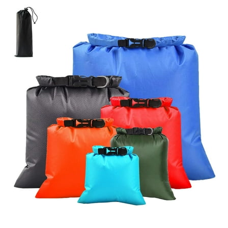 Outdoor Products Ultimate Waterproof Lightweight Dry Bag, 6 pack, Unisex Send storage bag