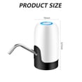 thumbnail image 2 of Bomba de botella de agua, dispensador de botellas de agua, carga USB, bomba de agua potable automática, portátil, 2 of 6