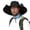Black, variant on XIYON Solar Fan Hat, Hat With Fans Solar Power, Usb Charging Sun Hat With 3 Solar Fan For Men Women Outdoor Fishing Fashion
