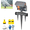*B, variant on 16-Nozzle Oscillating Sprinkler with Dual-Zone Sprinkler Water Timer Adjustable Lawn Sprinkler System Garden Watering Hose Connected Oscillating Lawn Sprinklers for Yard Patio Outdoor(*A)