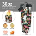 thumbnail image 4 of 30oz Cat Tumbler with Lid and Straw - Stainless Steel Insulated Cute Water Bottle Cup, Funny and Creative Gift for Women and Girls, 4 of 6