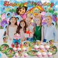 thumbnail image 2 of Dora The Explorer Cake Topper Cupcake Set Party Supplies Decoration Birthday Decor Kit, 2 of 4