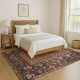 thumbnail image 7 of Addison Rugs Mayfield Premium Machine Washable Traditional Global Terracotta Rectangle Rug, 2'6" x 3'10", 7 of 7