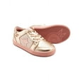 thumbnail image 4 of Old Soles Star Runner Leather Sneaker, 34, Gold, 4 of 5