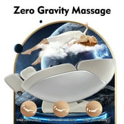 2026 Upgraded 4D Massage Chair Full Body Zero Gravity SL Track Shiatsu Stretching Relief, Back & Calf Heating, Install-free