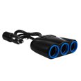 thumbnail image 3 of Adaptador De Corriente 3 En 1 Para Encendedor De Cigarrillos De Coche, 12V-24V Con 3 Usb 5V/3.1A Para Iphone, Ipad, Smartphone, Kits De Coche, Dvr, Gps Eigraketly VI007216-00, 3 of 6