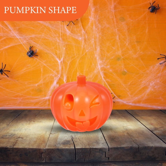 USHOBE Creative Orange Pumpkin Light Ornament for Party Decor 20Pcs