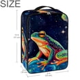 thumbnail image 6 of Starry Sky Frog Premium Polyester Shoe Box - 23x31cm/9x12in Compact Storage Container - Durable & Stylish Organizer for Shoes & Accessories, 6 of 7