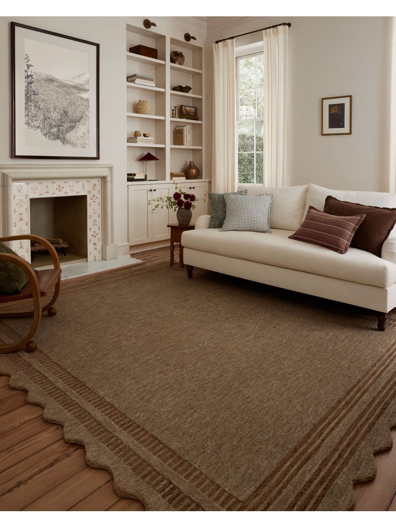 Chris Loves Julia x Loloi Scottie Mocha / Clay 8'-6