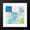 thumbnail image 2 of Swatland, Sally 20x20 Black Modern Framed Museum Art Print Titled - Pastel Intersection I, 2 of 5