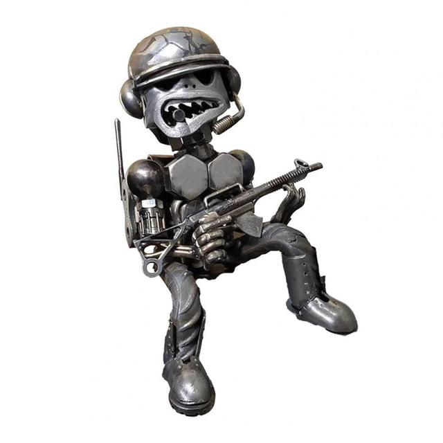 Soldados De Hueso De La Cabeza Cool Machine Soldiers Cool Boys Adornos Para La Decoración De Escritorio De La Habitación De Los Niños Advancent HA043516-02