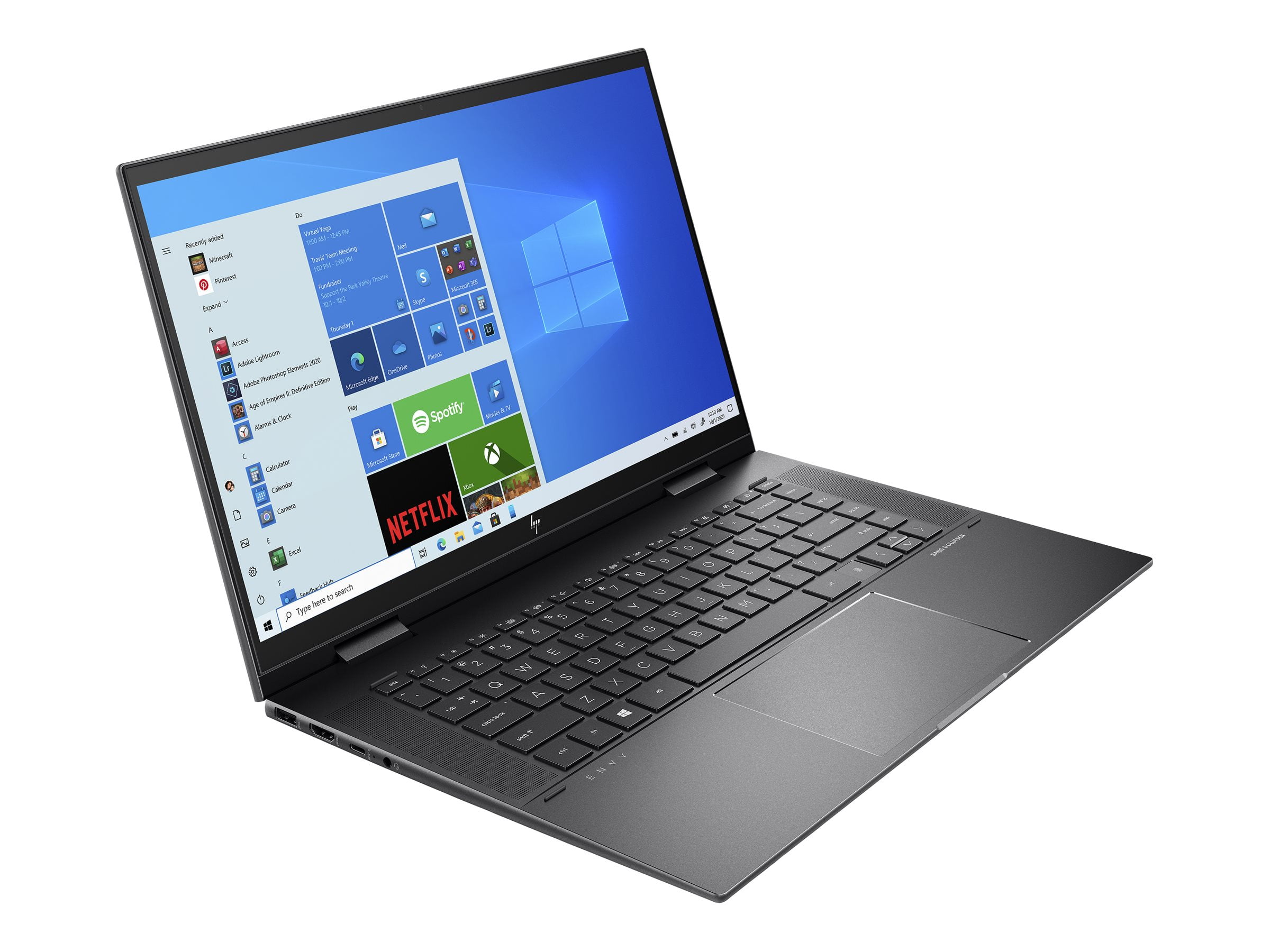 HP ENVY x360 Laptop 15m-eu0033dx - Flip design - AMD Ryzen 5 5500U - Win 11  Home - Radeon Graphics - 8 GB RAM - 256 GB SSD NVMe, HP Value - 15.6