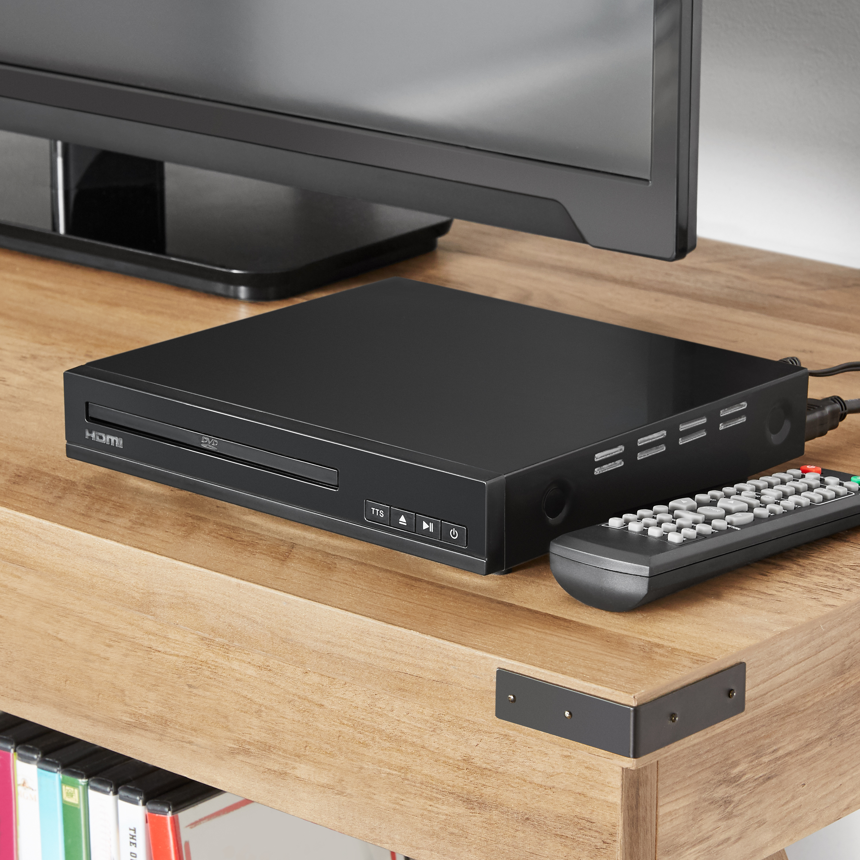 onn. DVD Player with HDMI cable