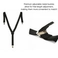 thumbnail image 3 of GASTROPOD Suspenders for Men Adjustable Length Men's Suspenders Elastic Material for Casual and Formal Suspenders for Men Heavy Duty 2.5cmx100cm,Yellow, 3 of 7