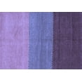 thumbnail image 1 of Ahgly Company Indoor Rectangle Abstract Blue Contemporary Area Rugs, 2' x 3', 1 of 4