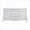 thumbnail image 4 of Dressers for Bedrooms, White Finish with Spacious Drawers & Shelf | White | Synthetic Wood, 4 of 5
