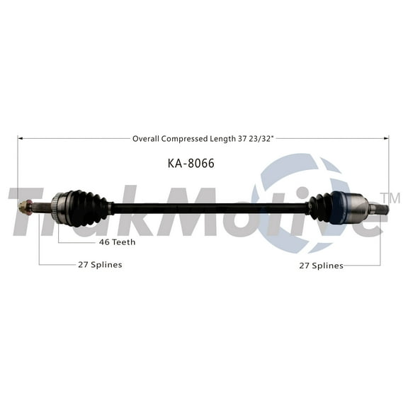 CV Axle Shaft Fits select: 2014-2019 KIA SOUL