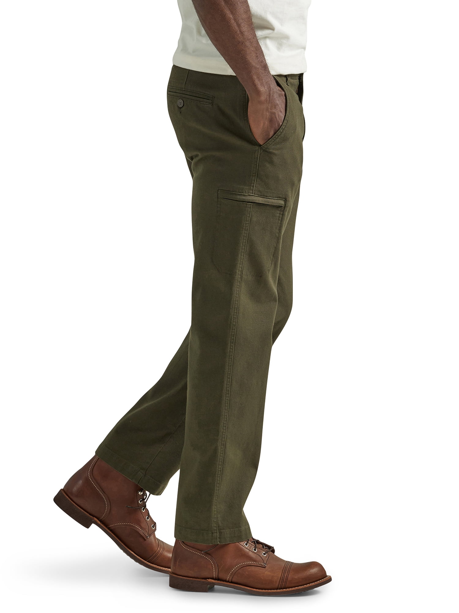 Lee Men's Extreme Comfort Straight Canvas Cargo