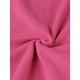 thumbnail image 5 of Chaqueta corta de felpa Inspire Chic para mujer con cuello alto, manga larga y estilo casual en color rosa intenso, talla XL, 5 of 6