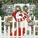 thumbnail image 1 of Adornos navideños, adornos para árboles de Navidad, regalos navideños, valla navideña, letrero colgante, decoración para patio, exterior, tablero hueco, muñeco de nieve, placas decorativas., 1 of 6