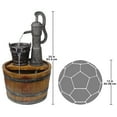 thumbnail image 4 of Design Toscano Cistern Well Pump Barrel Garden Fountain, 4 of 5