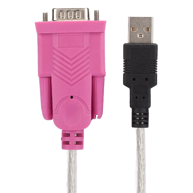 Flexible Male Connector Cable USB 2.0 To RS232 Serial Port Cable, Label Printer, PLAM PDA