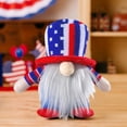 thumbnail image 5 of Utoimkio 4th of July Patriotic Gnomes Plush Decorations Party Supplies Memorial Day Red White Blue Gnomes Doll Patriotic Decorations for Home Party 4th of July Accessories, 5 of 8