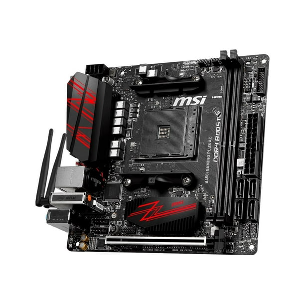 MSI B450I GAMING PLUS AC - Motherboard - mini ITX - Socket AM4