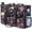 Baroque Cloves, variant on Utility Water Resistant Tote Bag with 13 Pockets, Zipper Closure