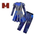 thumbnail image 4 of Conjunto de disfraces de Audrey para niña, disfraces de Halloween para fiesta infantil, disfraces de Cosplay de Evie Dedescendientes 3 Mal, pantalones de vestir, peluca, 4 of 4