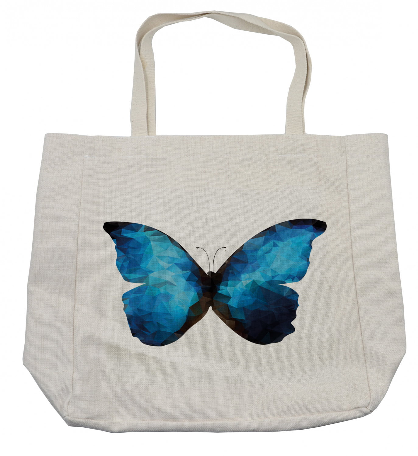 Tote Bag Reusable Shopping Cotton Butterfly Beautiful Breezy Butterflies 