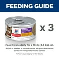 thumbnail image 6 of Hill's Science Diet Sensitive Stomach & Skin Chicken & Vegetable Wet Cat Food, 2.9oz Can 24pk, 6 of 7