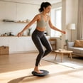 thumbnail image 4 of Wobble Board Non Slip Core Trainer Adjustable Rotation Fitness Multipurpose Massage Point Stability | Home Gym Yoga Workout Training Exercise, 4 of 6