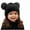 Black, variant on Infant Cute Pompom Hat Girls Boys Winter Warm Knit Beanies Toddler Baby Soft Cotton Beanie Hats Pink, 6-36 Months