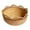 L, variant on Rattan Round Serving Tray, Fruit Basket Display Platter Food Organizer, Hand Woven Woven Serving Basket Bowl Wicker Tray for Drink Countertop S