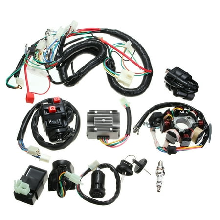 Us 41 59 20 Off 50cc 70cc 90cc 110cc 125cc Cdi Coil Wire Harness Assembly Wiring Set Chinese Atv Electric Quad Buggy Gokart New In Motorbike