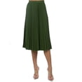 thumbnail image 1 of Falda plisada brillo sutil AMAD Casual para mujer Talla M, 1 of 5